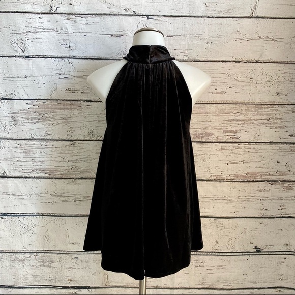 NWT French Connection velvet halter top - Picture 4 of 6